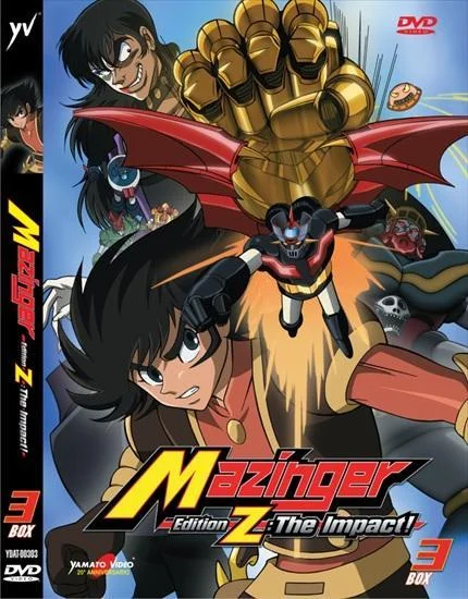 DVD - MAZINGER EDITION Z: THE IMPACT! BOX 1-2-3 (6DVD)