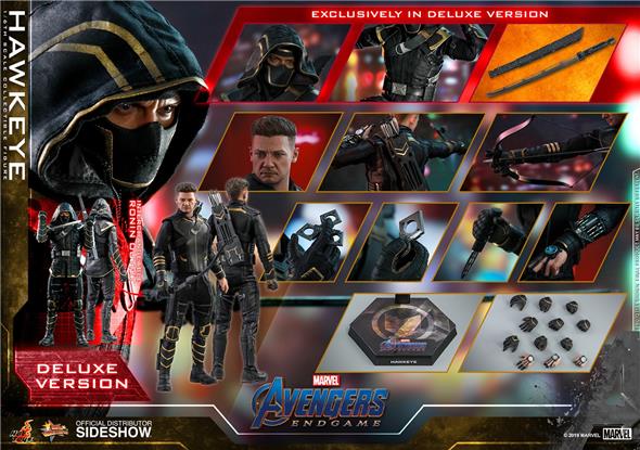 1/6 HOT TOYS - AVENGERS ENDGAME - HAWKEYE DELUXE