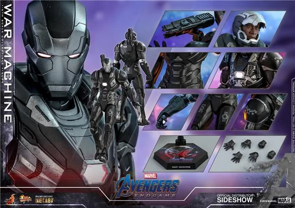 1/6 HOT TOYS - AVENGERS ENDGAME - WAR MACHINE