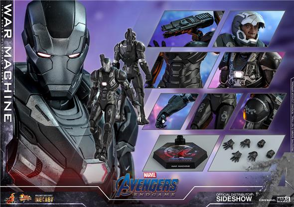 1/6 HOT TOYS - AVENGERS ENDGAME - WAR MACHINE