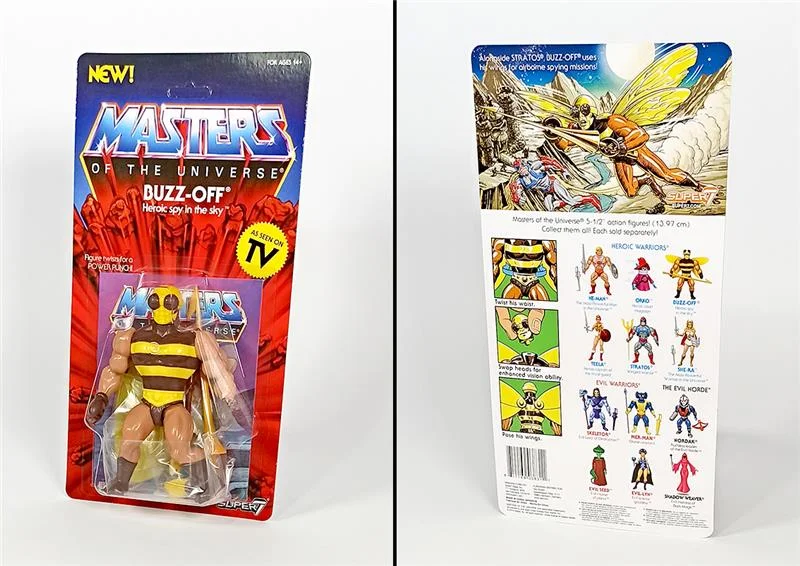 MASTERS OF THE UNIVERSE VINTAGE WAVE 4 - BUZZ OFF
