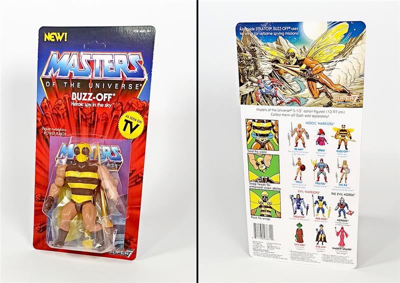 MASTERS OF THE UNIVERSE VINTAGE WAVE 4 - BUZZ OFF