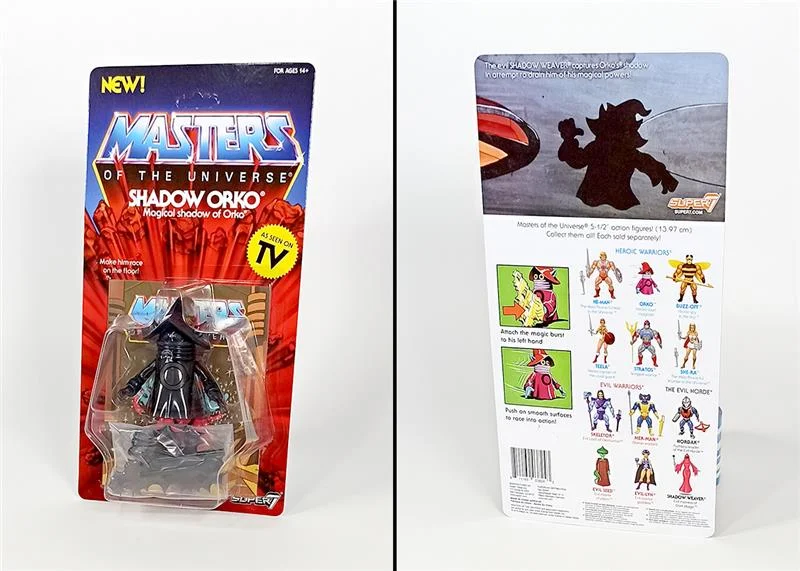 MASTERS OF THE UNIVERSE VINTAGE WAVE 4 - ORKO-SHADOW