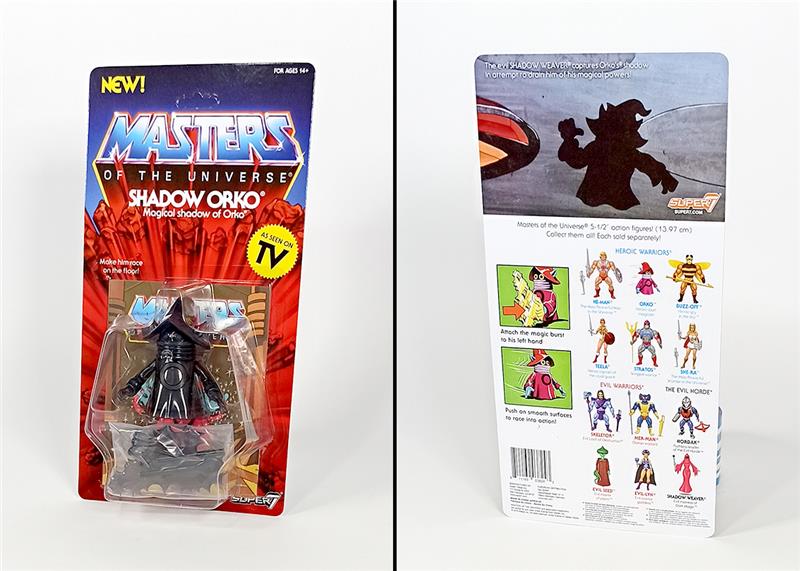 MASTERS OF THE UNIVERSE VINTAGE WAVE 4 - ORKO-SHADOW