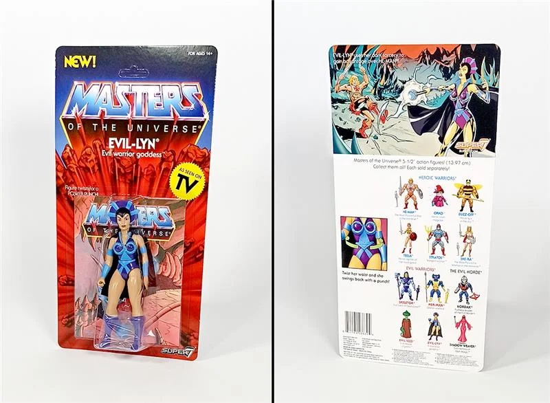 MASTERS OF THE UNIVERSE VINTAGE WAVE 4 - EVIL-LYN