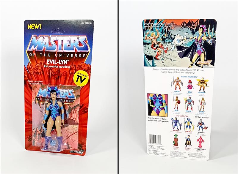 MASTERS OF THE UNIVERSE VINTAGE WAVE 4 - EVIL-LYN