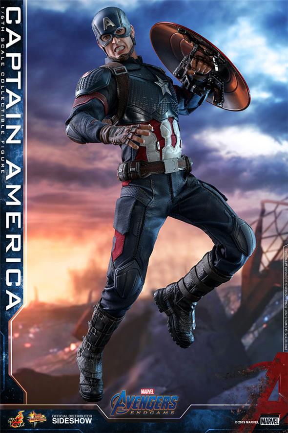1/6 HOT TOYS - AVENGERS ENDGAME - CAPTAIN AMERICA
