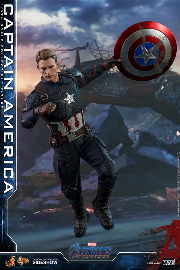 1/6 HOT TOYS - AVENGERS ENDGAME - CAPTAIN AMERICA