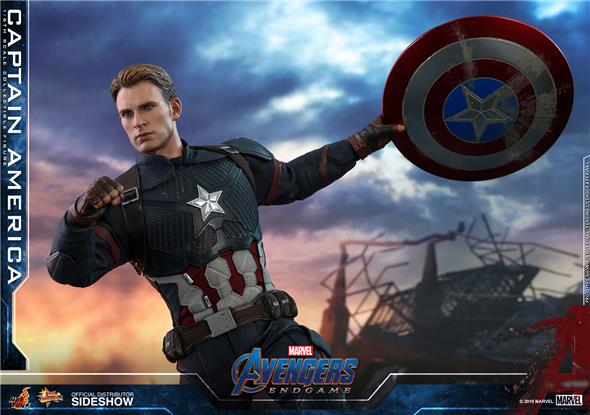 1/6 HOT TOYS - AVENGERS ENDGAME - CAPTAIN AMERICA