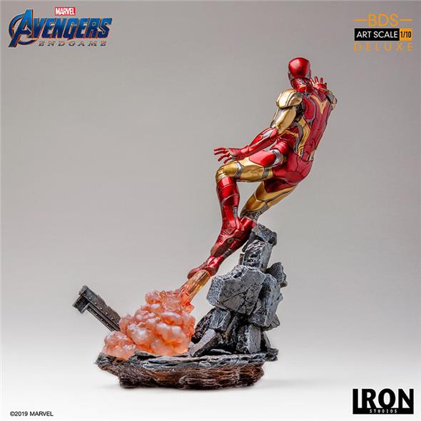 1/10 IRON STUDIOS - AVENGERS ENDGAME IRON MAN MARK85 ART STATUE DLX