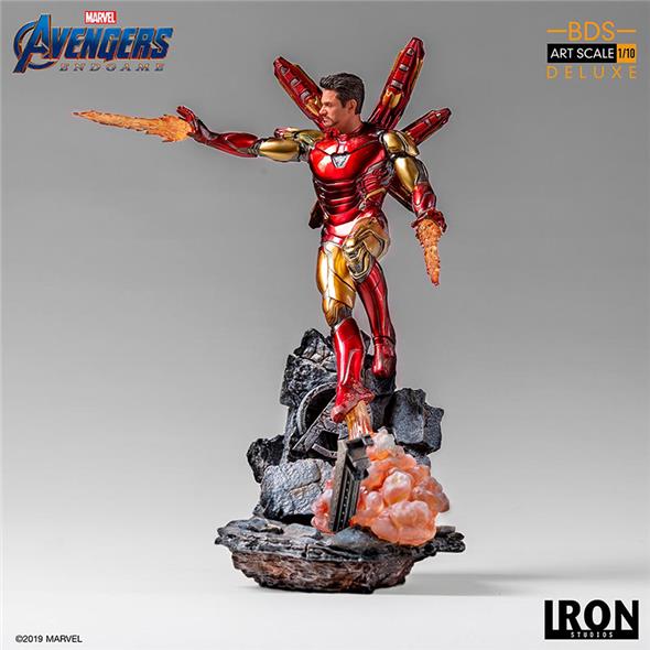 1/10 IRON STUDIOS - AVENGERS ENDGAME IRON MAN MARK85 ART STATUE DLX
