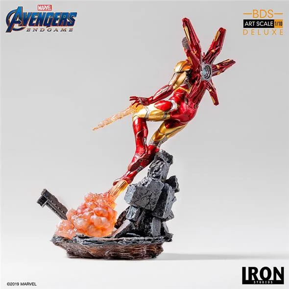1/10 IRON STUDIOS - AVENGERS ENDGAME IRON MAN MARK85 ART STATUE DLX