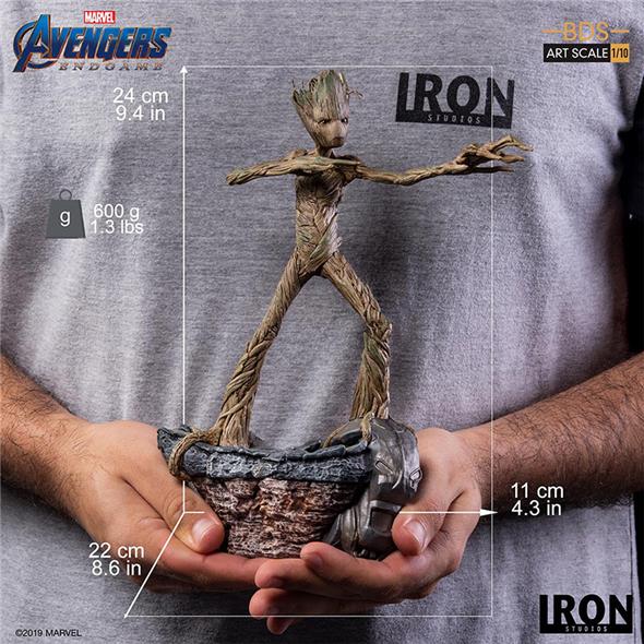 1/10 IRON STUDIOS - AVENGERS ENDGAME GROOT BDS ART STATUE