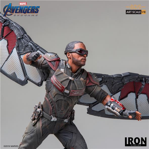 1/10 IRON STUDIOS - AVENGERS ENDGAME FALCON ART STATUE