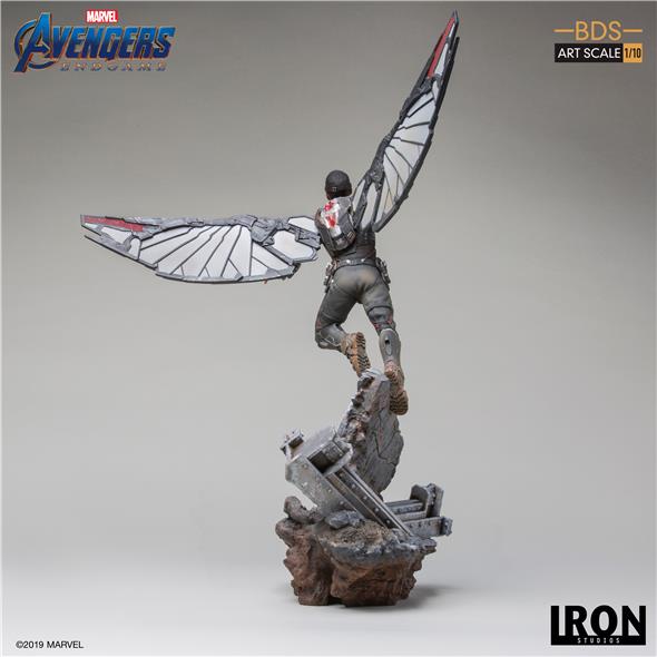 1/10 IRON STUDIOS - AVENGERS ENDGAME FALCON ART STATUE
