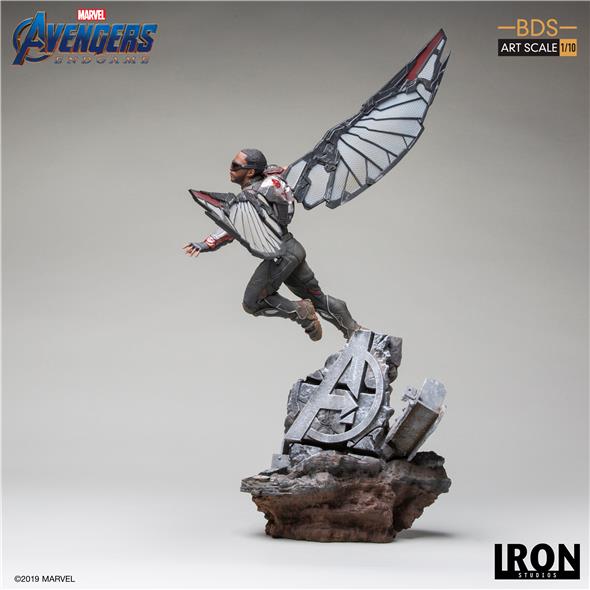 1/10 IRON STUDIOS - AVENGERS ENDGAME FALCON ART STATUE
