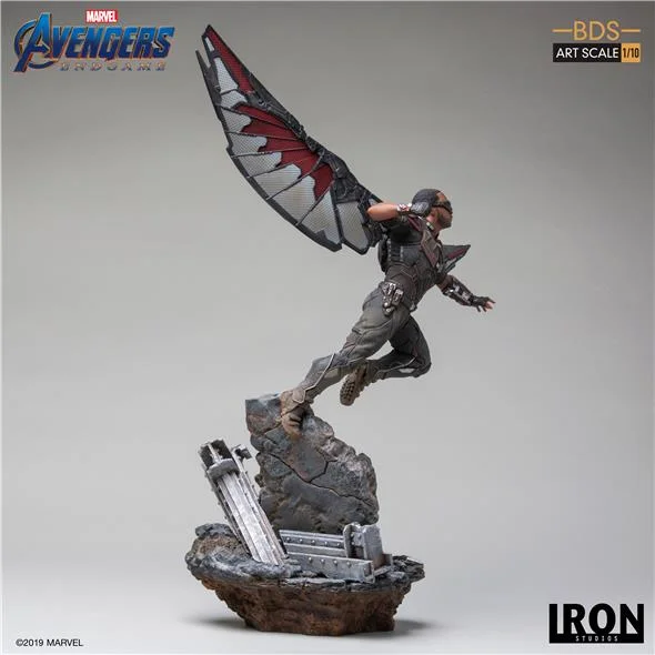1/10 IRON STUDIOS - AVENGERS ENDGAME FALCON ART STATUE