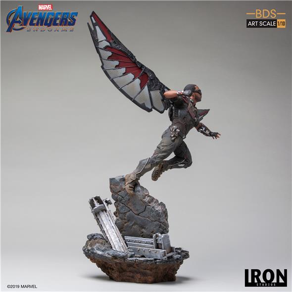 1/10 IRON STUDIOS - AVENGERS ENDGAME FALCON ART STATUE