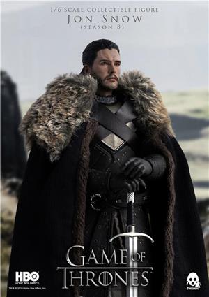 1/6 THREEZERO - GAME OF THRONES JON SNOW S.8