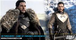 1/6 THREEZERO - GAME OF THRONES JON SNOW S.8