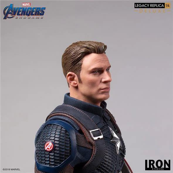 1/4 IRON STUDIOS - AVENGERS ENDGAME CAPT AMERICA DLX STATUE
