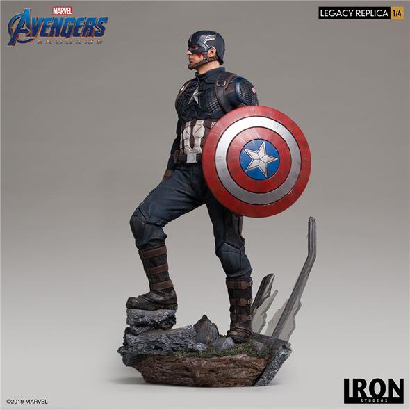 1/4 IRON STUDIOS - AVENGERS ENDGAME CAPT AMERICA STATUE