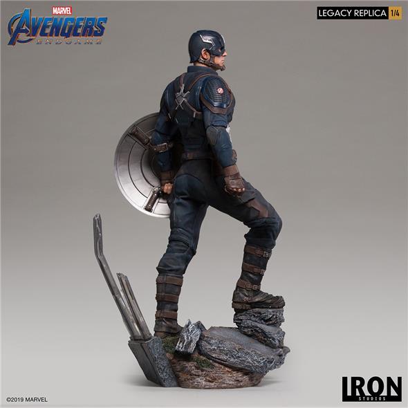 1/4 IRON STUDIOS - AVENGERS ENDGAME CAPT AMERICA STATUE