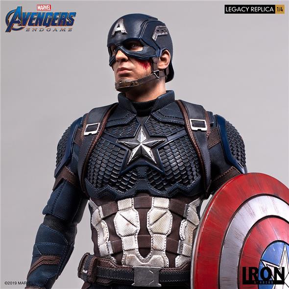 1/4 IRON STUDIOS - AVENGERS ENDGAME CAPT AMERICA STATUE