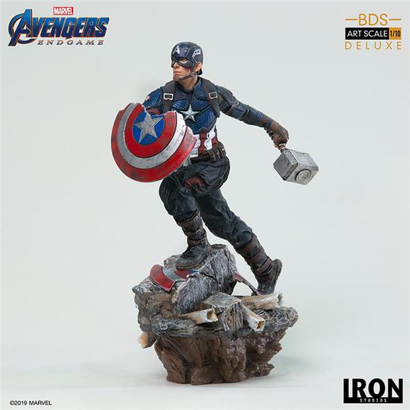 1/10 IRON STUDIOS - AVENGERS ENDGAME CAPTAIN AMERICA STATUE