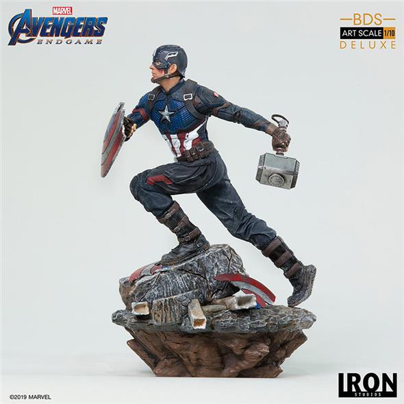 1/10 IRON STUDIOS - AVENGERS ENDGAME CAPTAIN AMERICA STATUE