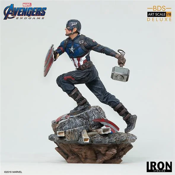 1/10 IRON STUDIOS - AVENGERS ENDGAME CAPTAIN AMERICA STATUE