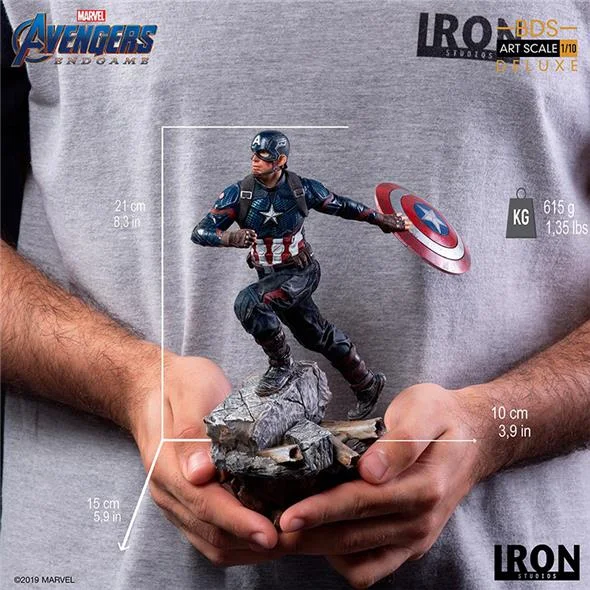 1/10 IRON STUDIOS - AVENGERS ENDGAME CAPTAIN AMERICA STATUE