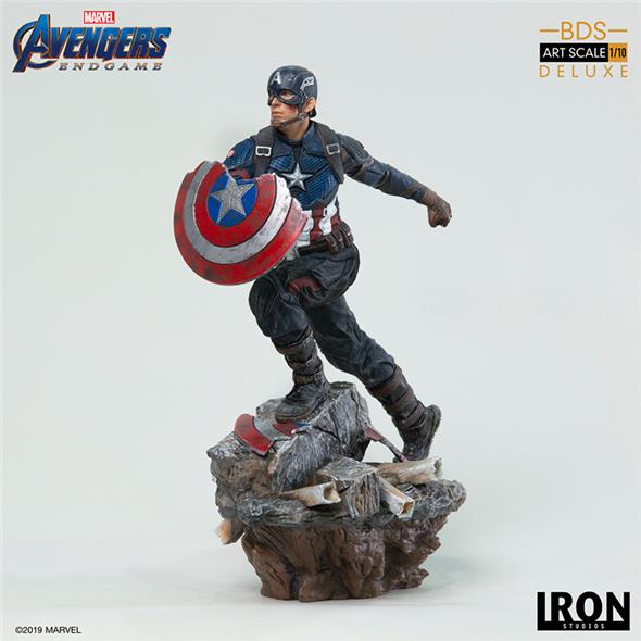 1/10 IRON STUDIOS - AVENGERS ENDGAME CAPTAIN AMERICA STATUE