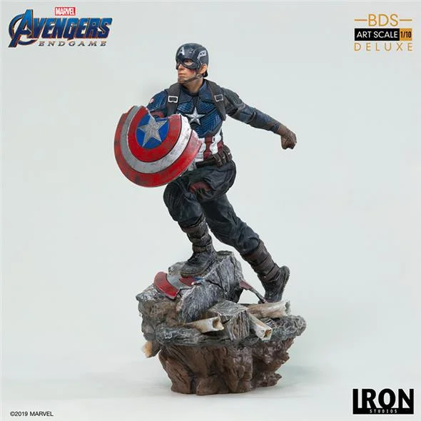 1/10 IRON STUDIOS - AVENGERS ENDGAME CAPTAIN AMERICA STATUE