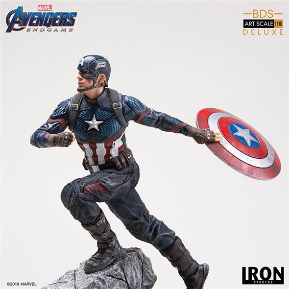 1/10 IRON STUDIOS - AVENGERS ENDGAME CAPTAIN AMERICA STATUE
