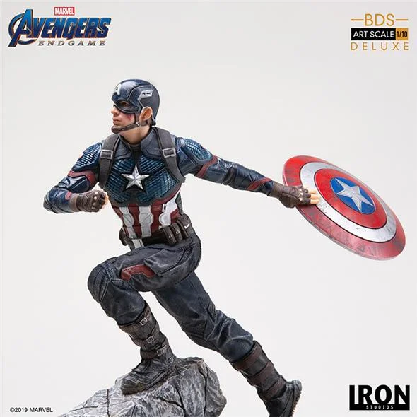 1/10 IRON STUDIOS - AVENGERS ENDGAME CAPTAIN AMERICA STATUE