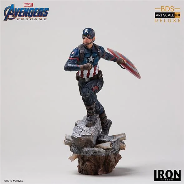 1/10 IRON STUDIOS - AVENGERS ENDGAME CAPTAIN AMERICA STATUE