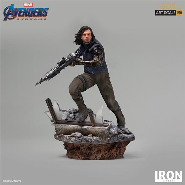 1/10 IRON STUDIOS - AVENGERS ENDGAME WINTER SOLDIER ART STATUE