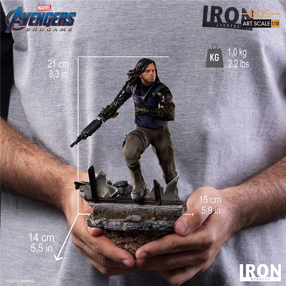 1/10 IRON STUDIOS - AVENGERS ENDGAME WINTER SOLDIER ART STATUE