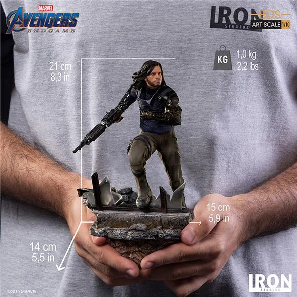 1/10 IRON STUDIOS - AVENGERS ENDGAME WINTER SOLDIER ART STATUE