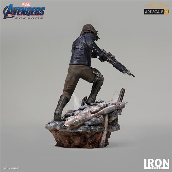 1/10 IRON STUDIOS - AVENGERS ENDGAME WINTER SOLDIER ART STATUE