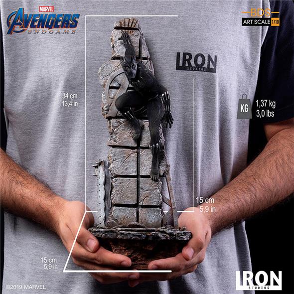 1/10 IRON STUDIOS - AVENGERS ENDGAME BLACK PANTHER STATUE