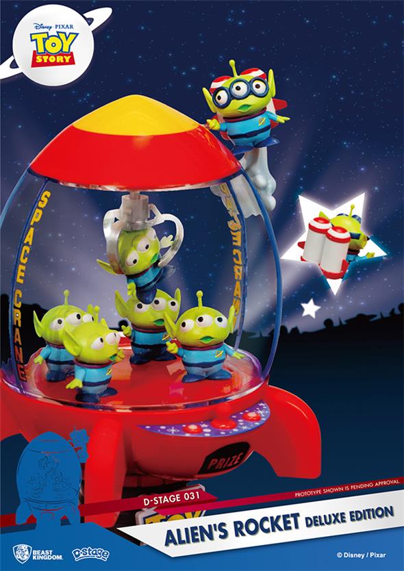 D-STAGE - TOY STORY ALIEN ROCKET DLX