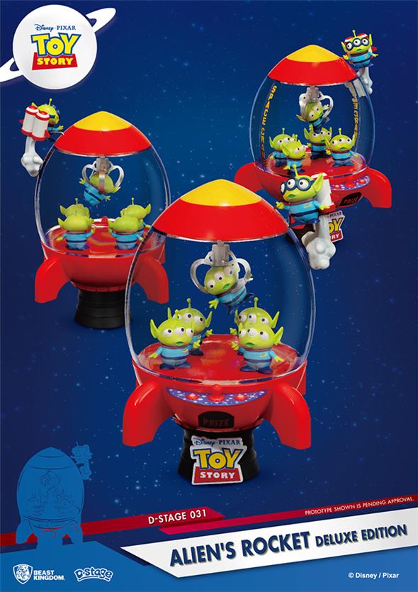 D-STAGE - TOY STORY ALIEN ROCKET DLX