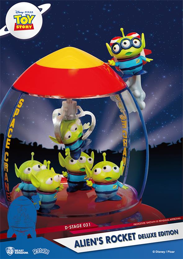 D-STAGE - TOY STORY ALIEN ROCKET DLX
