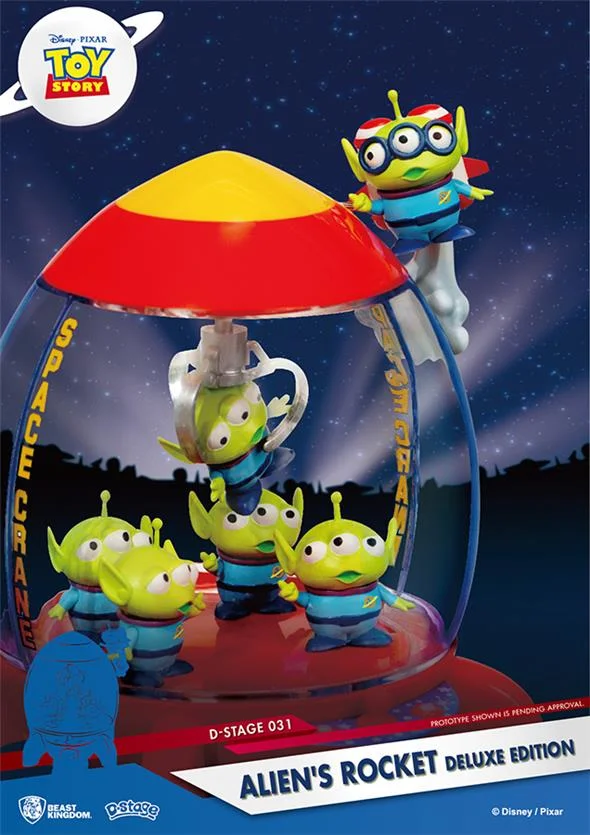 D-STAGE - TOY STORY ALIEN ROCKET DLX