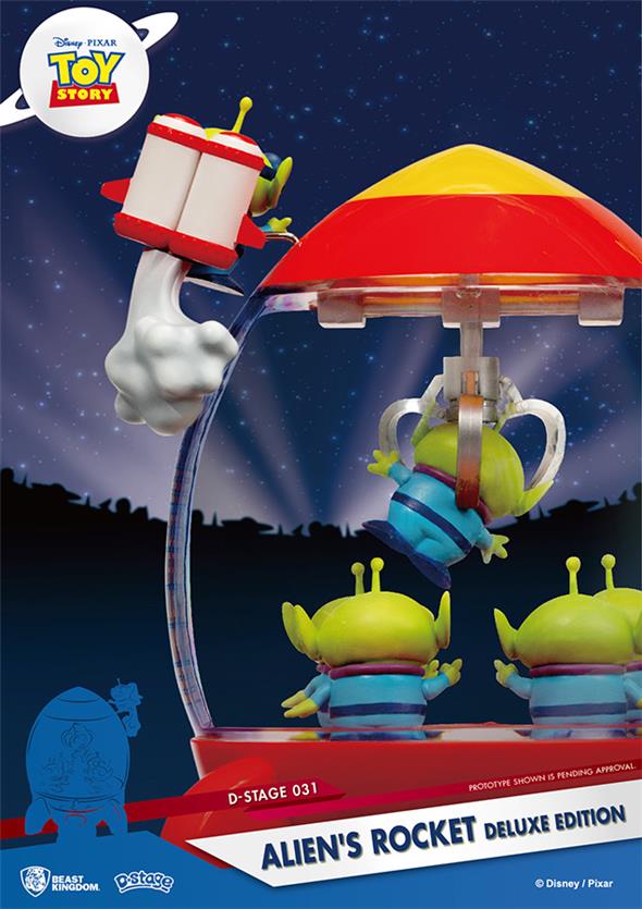 D-STAGE - TOY STORY ALIEN ROCKET DLX