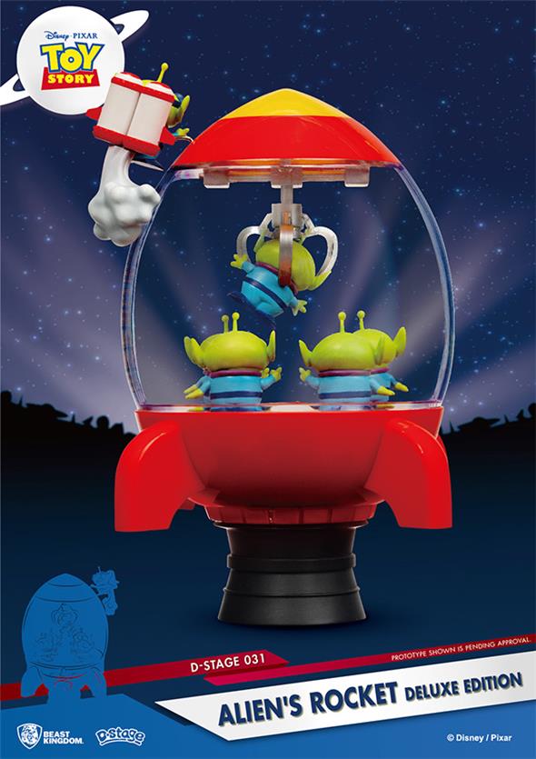 D-STAGE - TOY STORY ALIEN ROCKET DLX