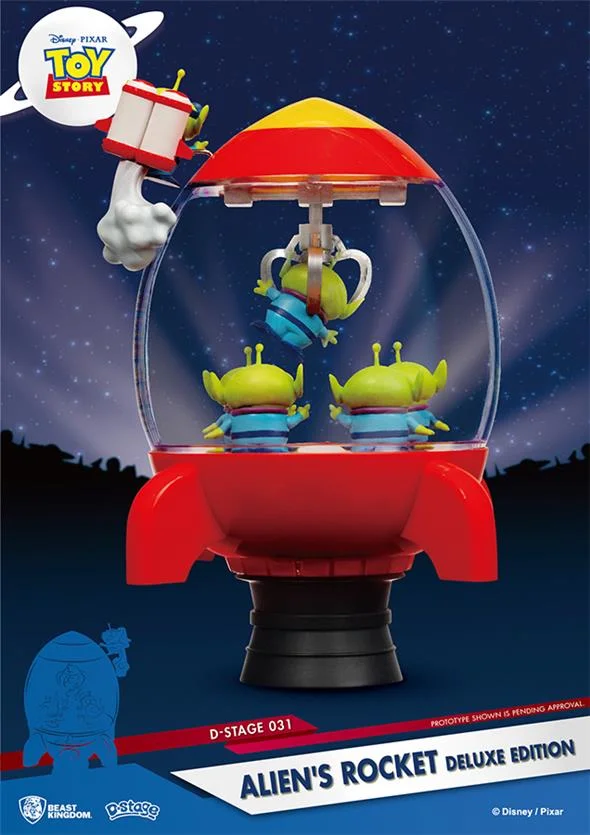 D-STAGE - TOY STORY ALIEN ROCKET DLX