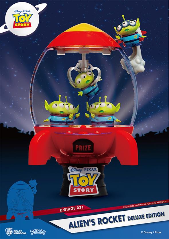 D-STAGE - TOY STORY ALIEN ROCKET DLX